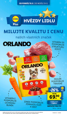 Lidl od 18.8. do 20.8.2025