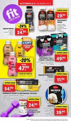 Lidl Čtvrtek od 21.8. do 24.8.2025