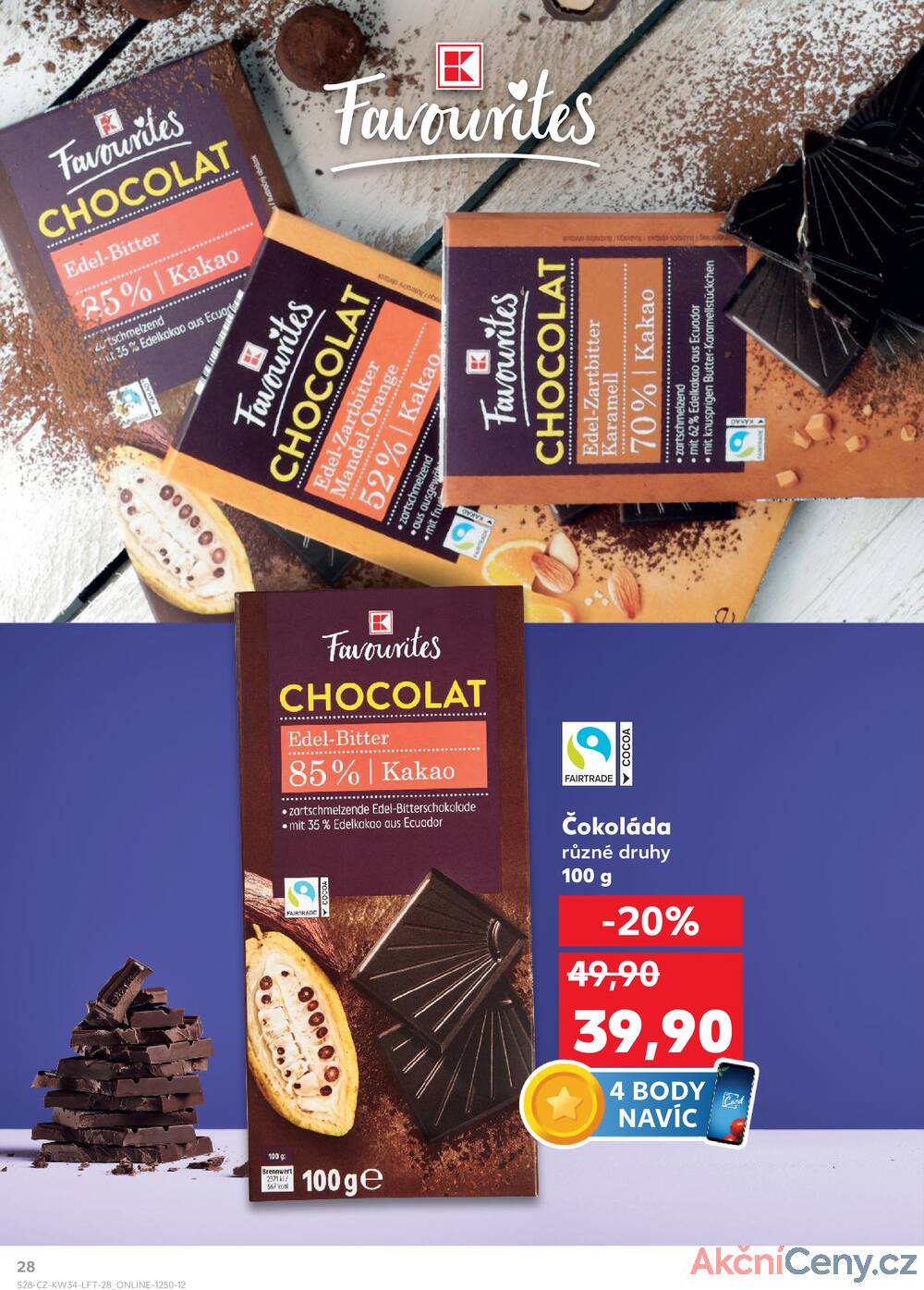 Leták Kaufland - Kaufland 20.8. - 26.8. - Kaufland - Plzeň (Lochotínská) - strana 28