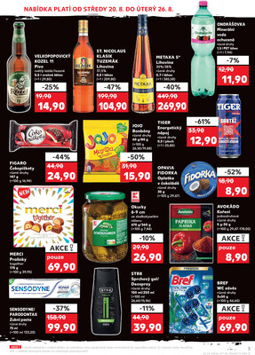 Kaufland 20.8. - 26.8. - Kaufland - Plzeň (Lochotínská)