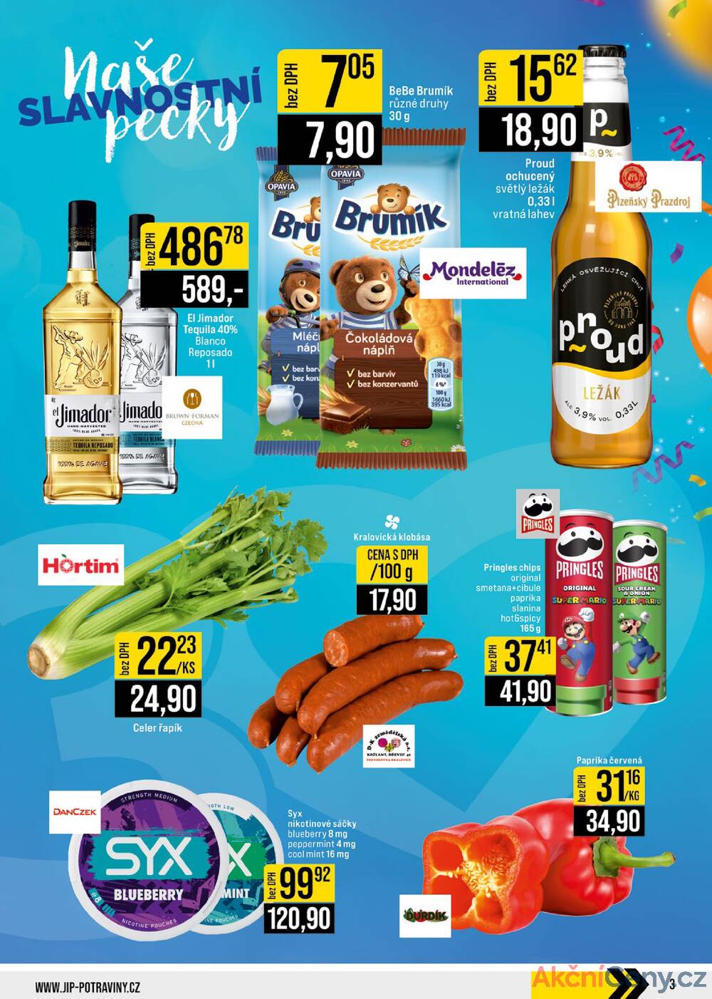 Leták JIP - JIP Cash & Carry České Budějovice, Most, Náchod, Polička, Sušice a Svoboda nad Úpou od 20.8. do 26.8.2025 - strana 3 Leták JIP - JIP Cash & Carry České Budějovice, Most, Náchod, Polička, Sušice a Svoboda nad Úpou od 20.8. do 26.8.2025 - strana 3