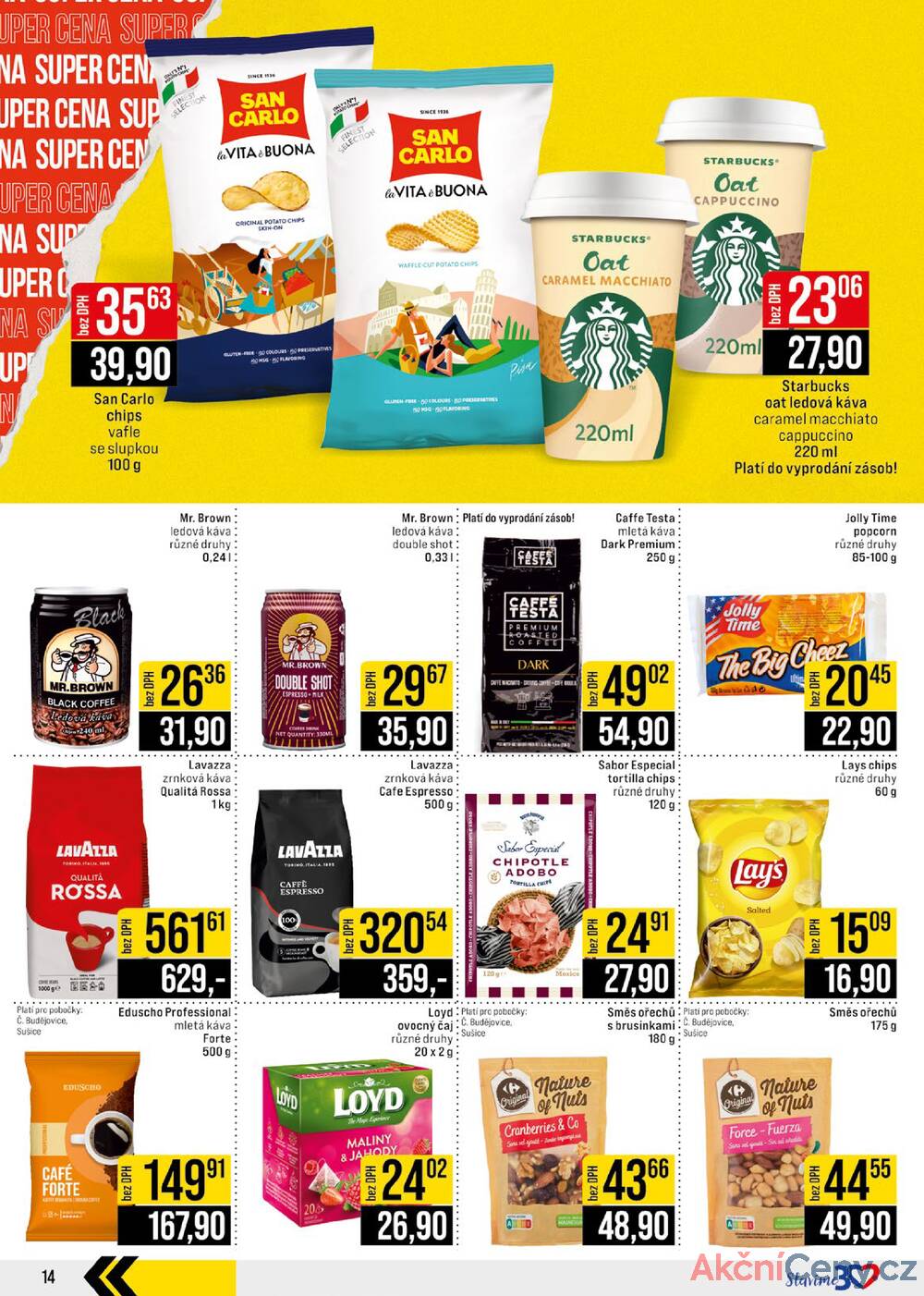 Leták JIP - JIP Cash & Carry České Budějovice, Most, Náchod, Polička, Sušice a Svoboda nad Úpou od 20.8. do 26.8.2025 - strana 14 Leták JIP - JIP Cash & Carry České Budějovice, Most, Náchod, Polička, Sušice a Svoboda nad Úpou od 20.8. do 26.8.2025 - strana 14