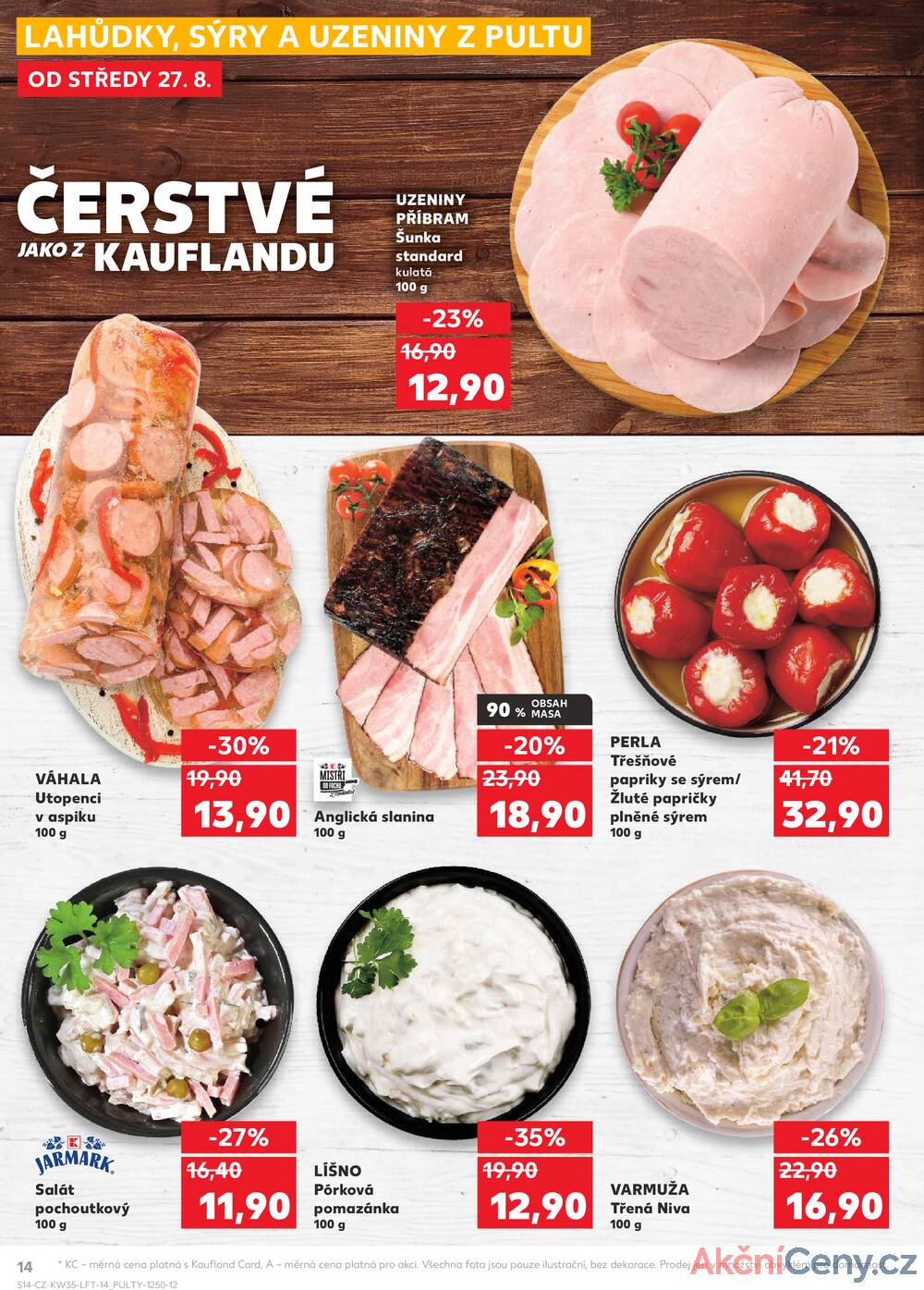 Leták Kaufland - Kaufland 27.8. - 2.9. - Kaufland - Louny - strana 14