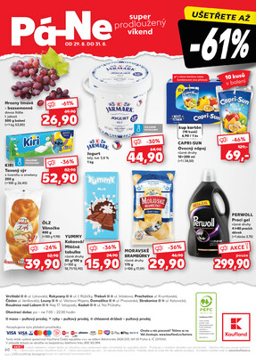 Kaufland 27.8. - 2.9. - Kaufland - Třeboň
