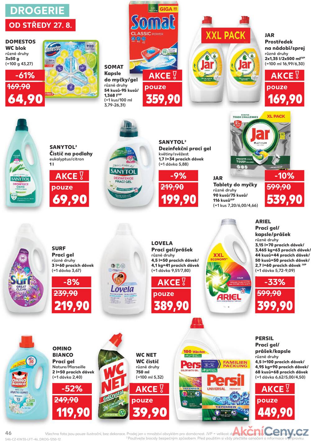 Leták Kaufland - Kaufland 27.8. - 2.9. - Kaufland - Tábor - strana 46