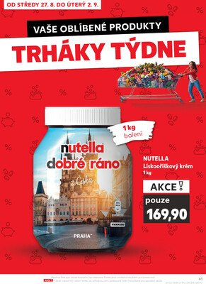 Kaufland 27.8. - 2.9. - Kaufland - Jablonec nad Nisou (Jateční)