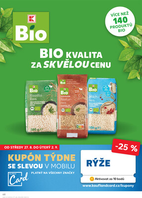 Kaufland 27.8. - 2.9. - Kaufland - Jablonec nad Nisou (Jateční)