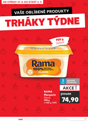 Kaufland 27.8. - 2.9. - Kaufland - Zlín ( OC Čepkov)