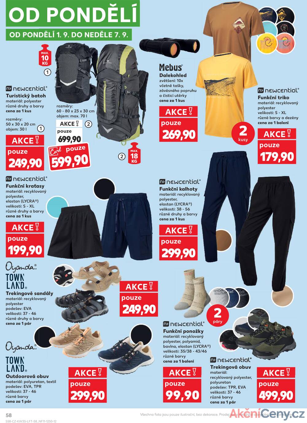 Leták Kaufland - Kaufland 27.8. - 2.9. - Kaufland - Vyškov - strana 58