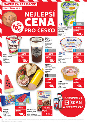 Kaufland 27.8. - 2.9. - Kaufland - Praha - Horní Měcholupy