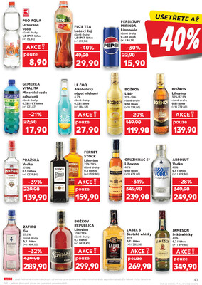 Kaufland 27.8. - 2.9. - Kaufland Praha-Barrandov