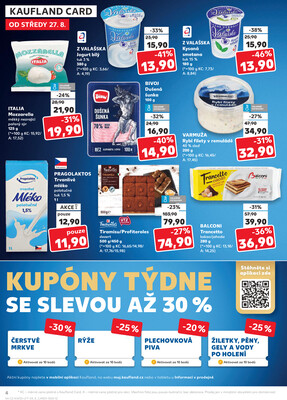 Kaufland 27.8. - 2.9. - Kaufland - Praha 12 (Modřany)