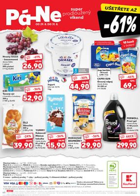 Kaufland 27.8. - 2.9. - Kaufland - Cheb