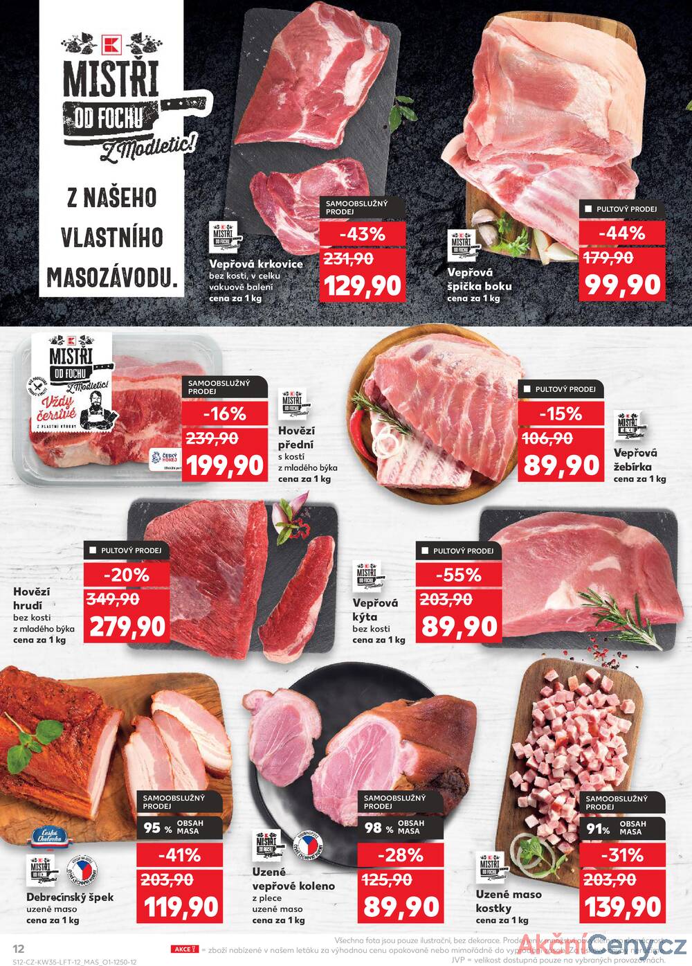 Leták Kaufland - Kaufland 27.8. - 2.9. - Kaufland - Kolín - strana 12