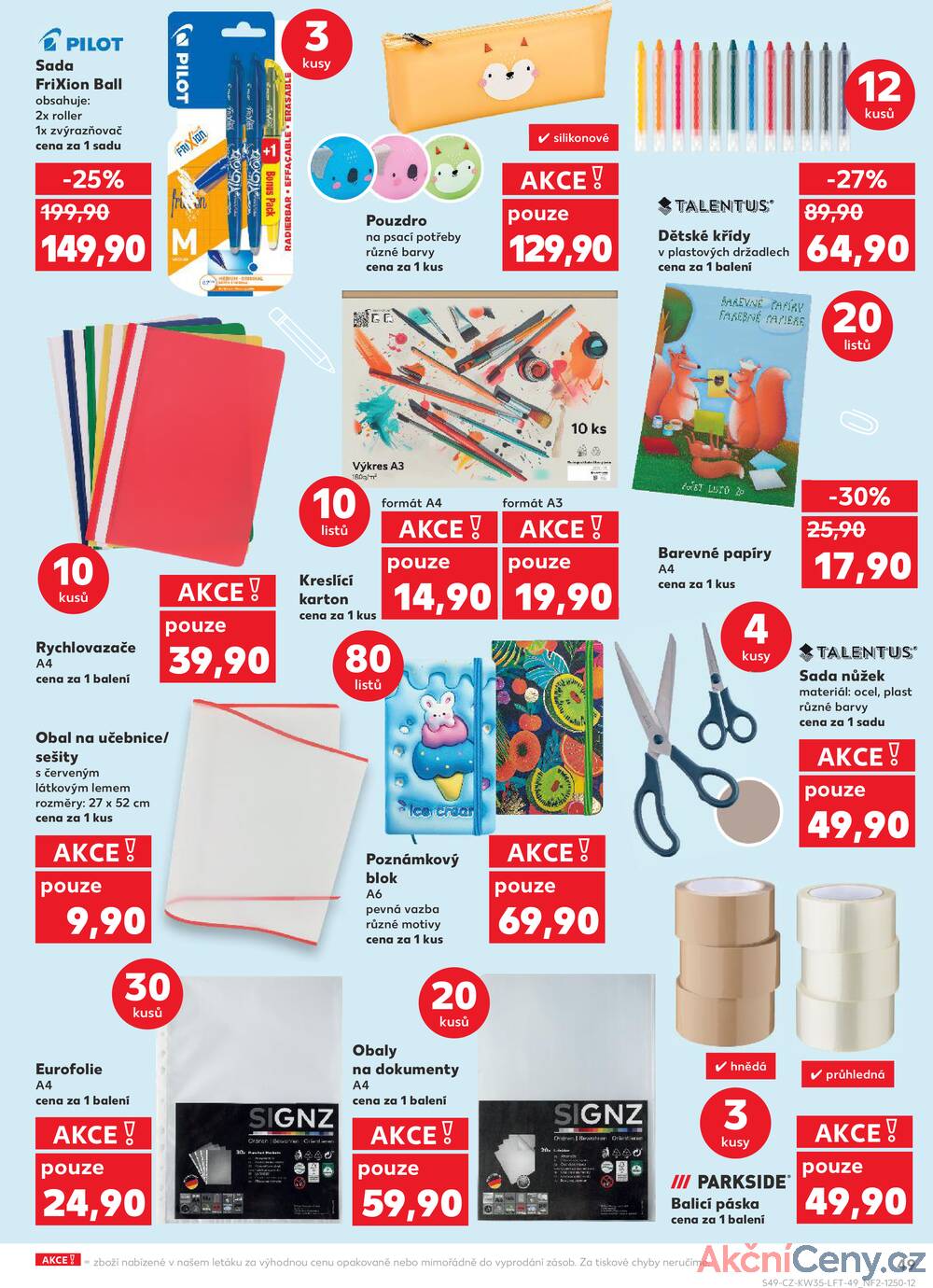 Leták Kaufland - Kaufland 27.8. - 2.9. - Kaufland - Znojmo (Jarošova) - strana 49