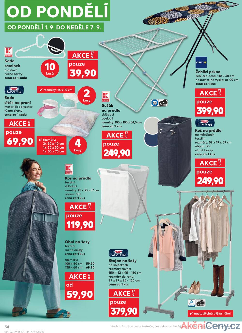 Leták Kaufland - Kaufland 27.8. - 2.9. - Kaufland - Znojmo (Jarošova) - strana 54
