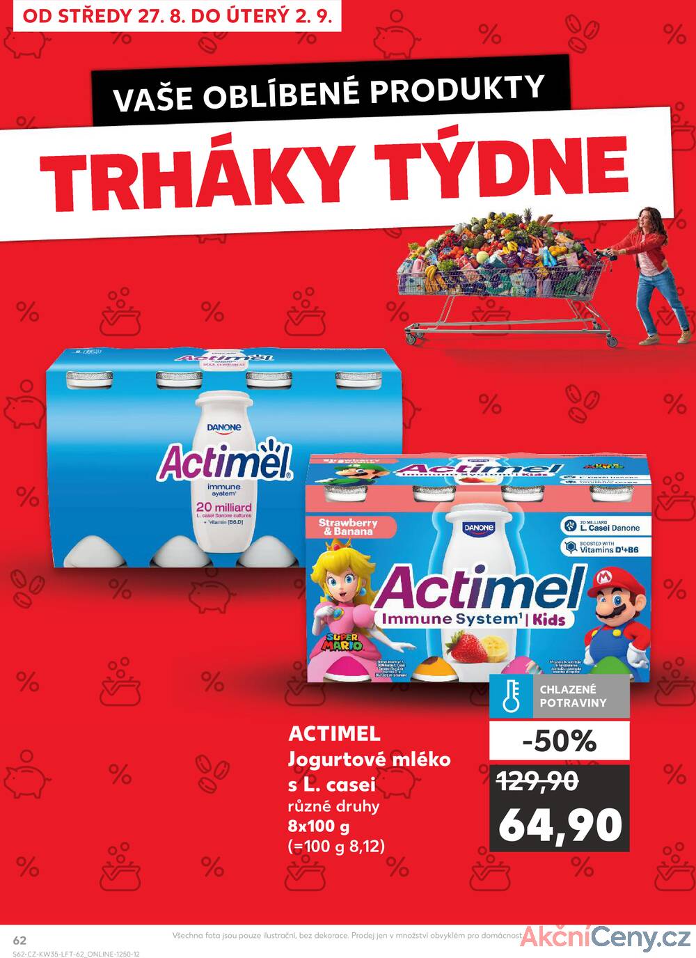 Leták Kaufland - Kaufland 27.8. - 2.9. - Kaufland - Vsetín - strana 62