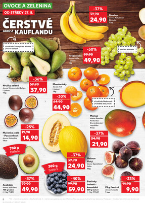 Kaufland 27.8. - 2.9. - Kaufland - Pelhřimov