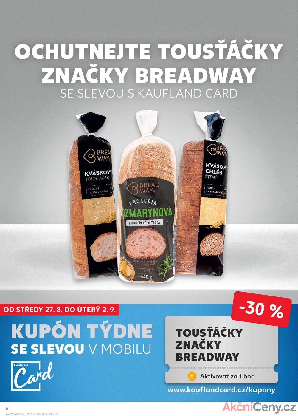 Leták Kaufland - Kaufland 27.8. - 2.9. - Kaufland - Kyjov - strana 6