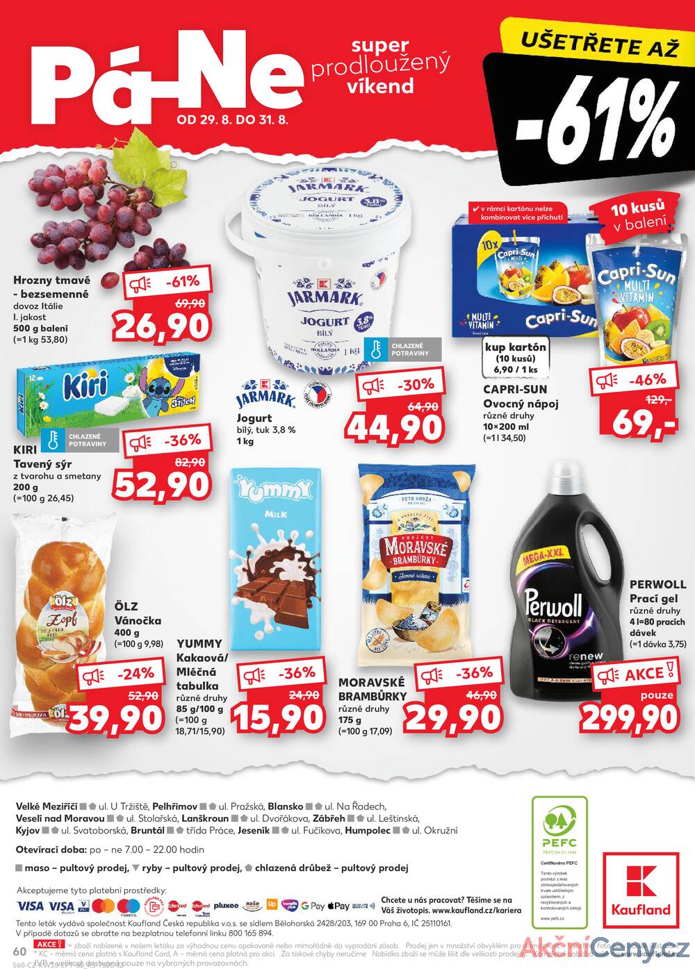 Leták Kaufland - Kaufland 27.8. - 2.9. - Kaufland - Kyjov - strana 60