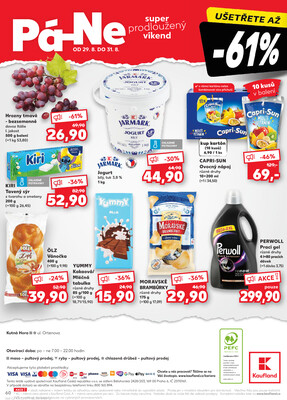 Kaufland 27.8. - 2.9. - Kaufland - Kutná Hora