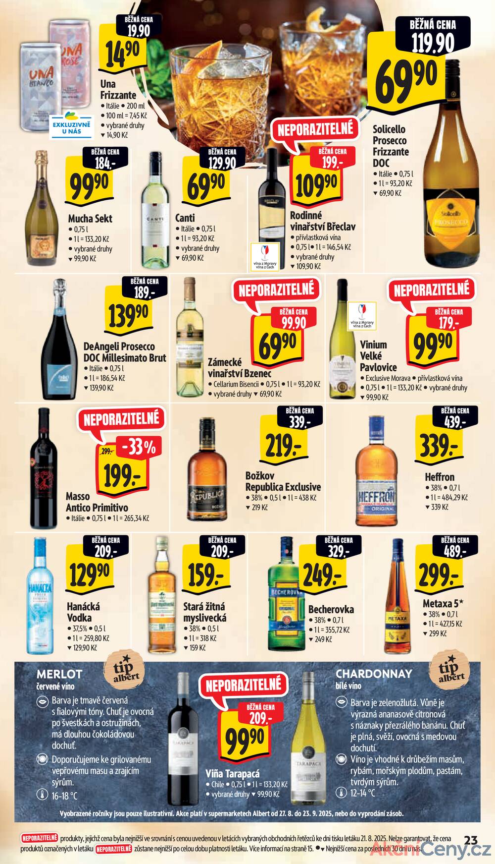 Leták Albert - Albert Supermarket Jihomoravský od 27.8. do 2.9.2025 - strana 31