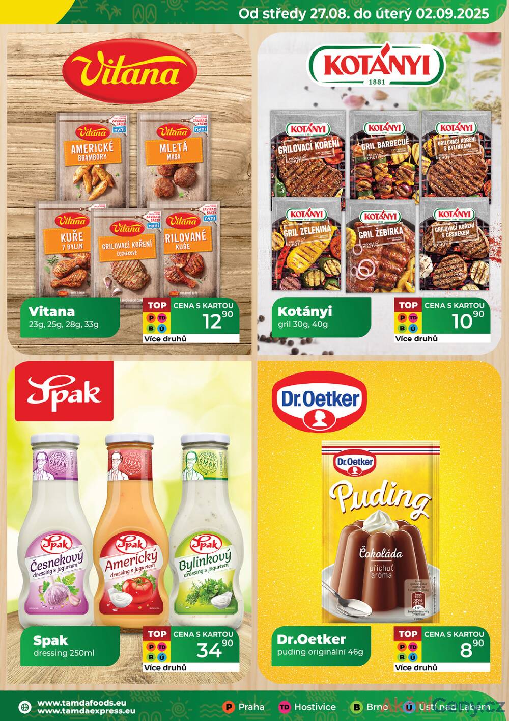 Leták Tamda Foods - Tamda Foods od 27.8. do 2.9.2025 - strana 11