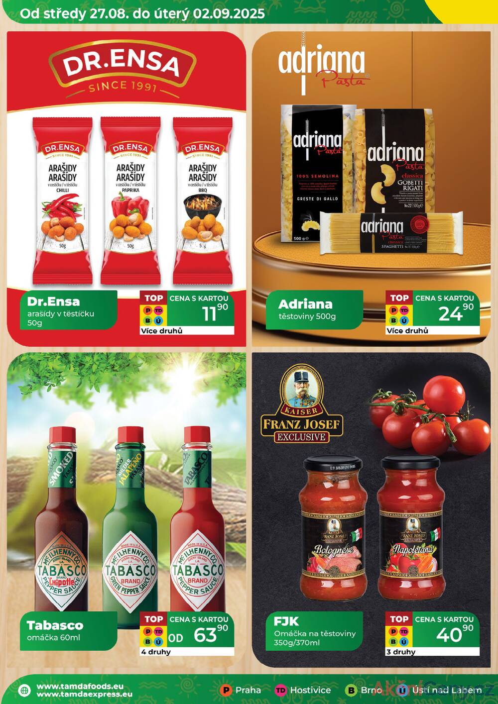 Leták Tamda Foods - Tamda Foods od 27.8. do 2.9.2025 - strana 12