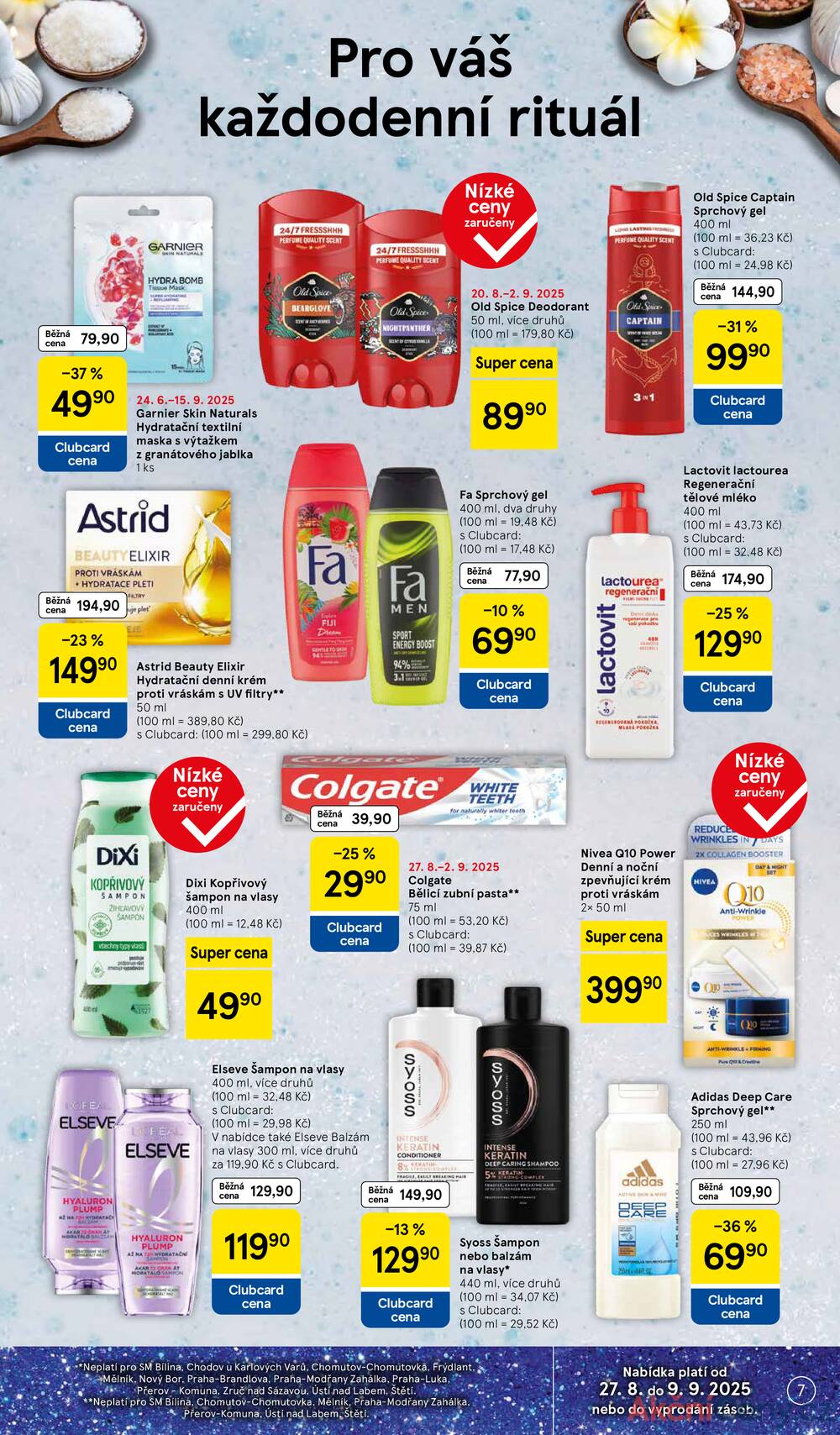 Leták Tesco - Tesco supermarkety od 27.8. do 2.9.2025 - strana 7