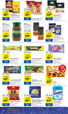 Tesco malé hypermarkety od 27.8. do 2.9.2025