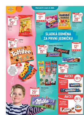 Akční leták Globus 27.8. - 2.9.2025 - Globus Jenišov u Karlových Varů
