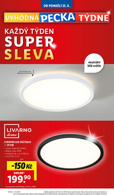 Lidl od 25.8. do 27.8.2025