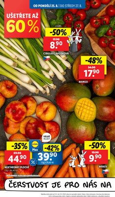Lidl od 25.8. do 27.8.2025