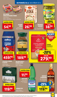 Lidl od 25.8. do 27.8.2025