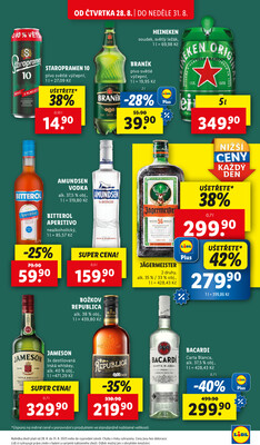 Lidl Čtvrtek od 28.8. do 31.8.2025