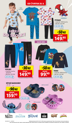 Lidl Čtvrtek od 28.8. do 31.8.2025