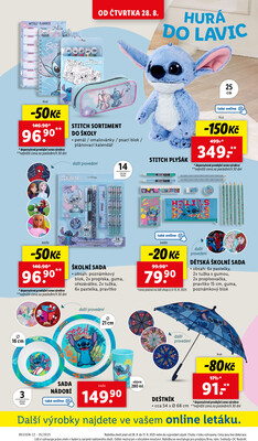 Lidl Čtvrtek od 28.8. do 31.8.2025