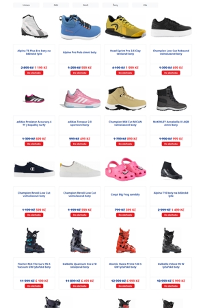 leták Intersport