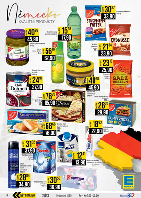 JIP Cash & Carry České Budějovice, Most, Náchod, Polička, Sušice a Svoboda nad Úpou od 27.8. do 2.9.2025