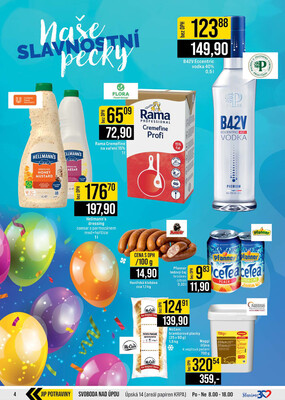 JIP Cash & Carry Brno, Praha, Ostrava, Jilemnice, Pardubice, Ostrava, Karlovy Vary, Olomouc a Zlín od 27.8. do 2.9.2025