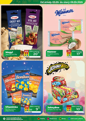 Tamda Foods od 3.9. do 9.9.2025