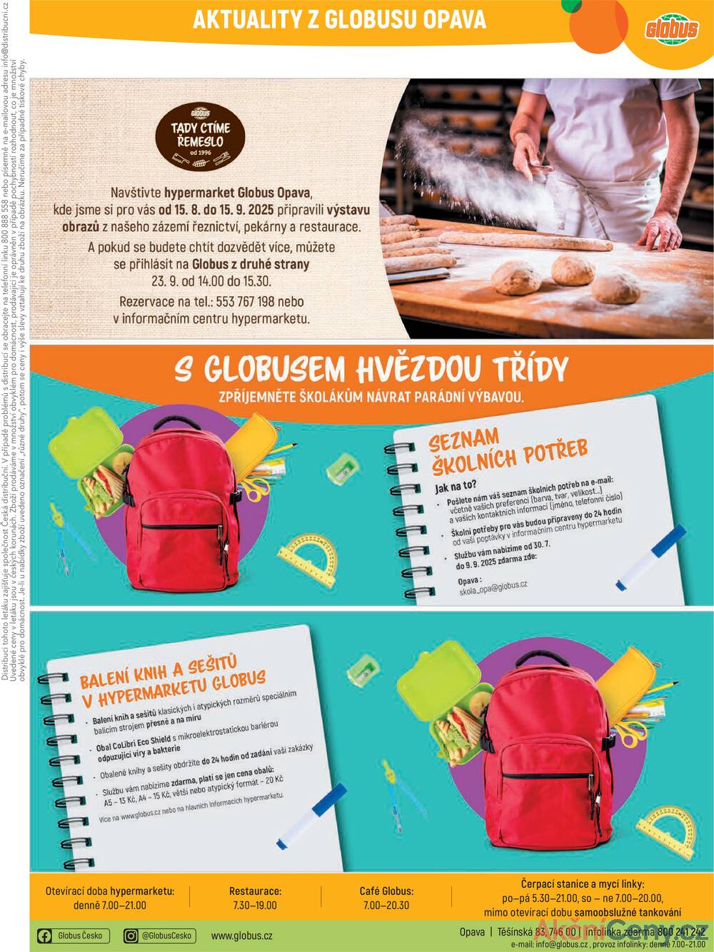 Leták Globus - Akční leták Globus 3.9. - 9.9.2025 - Globus Opava - strana 34