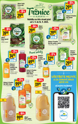 Albert  Hypermarket katalog Bio od 3.9. do 30.9.2025