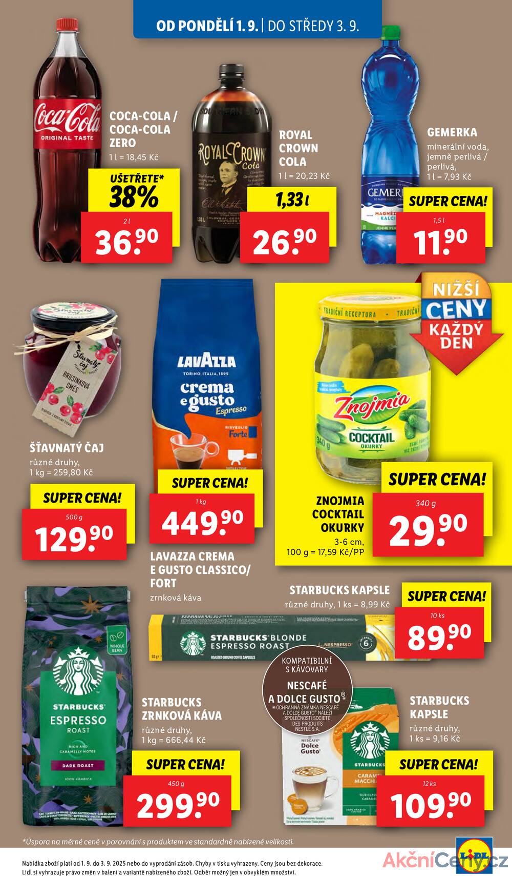 Leták Lidl - Lidl od 1.9. do 3.9.2025 - strana 29