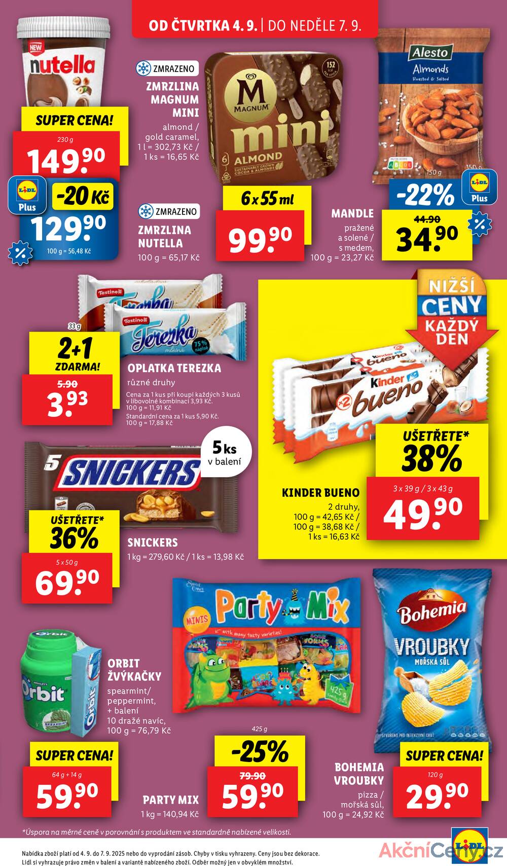 Leták Lidl - Lidl Čtvrtek od 4.9. do 7.9.2025 - strana 23 Leták Lidl - Lidl Čtvrtek od 4.9. do 7.9.2025 - strana 23