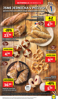 Lidl Čtvrtek od 4.9. do 7.9.2025