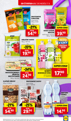 Lidl Čtvrtek od 4.9. do 7.9.2025