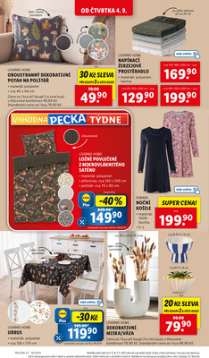 Lidl Čtvrtek od 4.9. do 7.9.2025