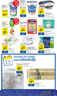 Tesco supermarkety od 3.9. do 9.9.2025