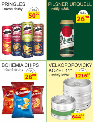 BENE Nápoje od 1.9. do 30.9.2025